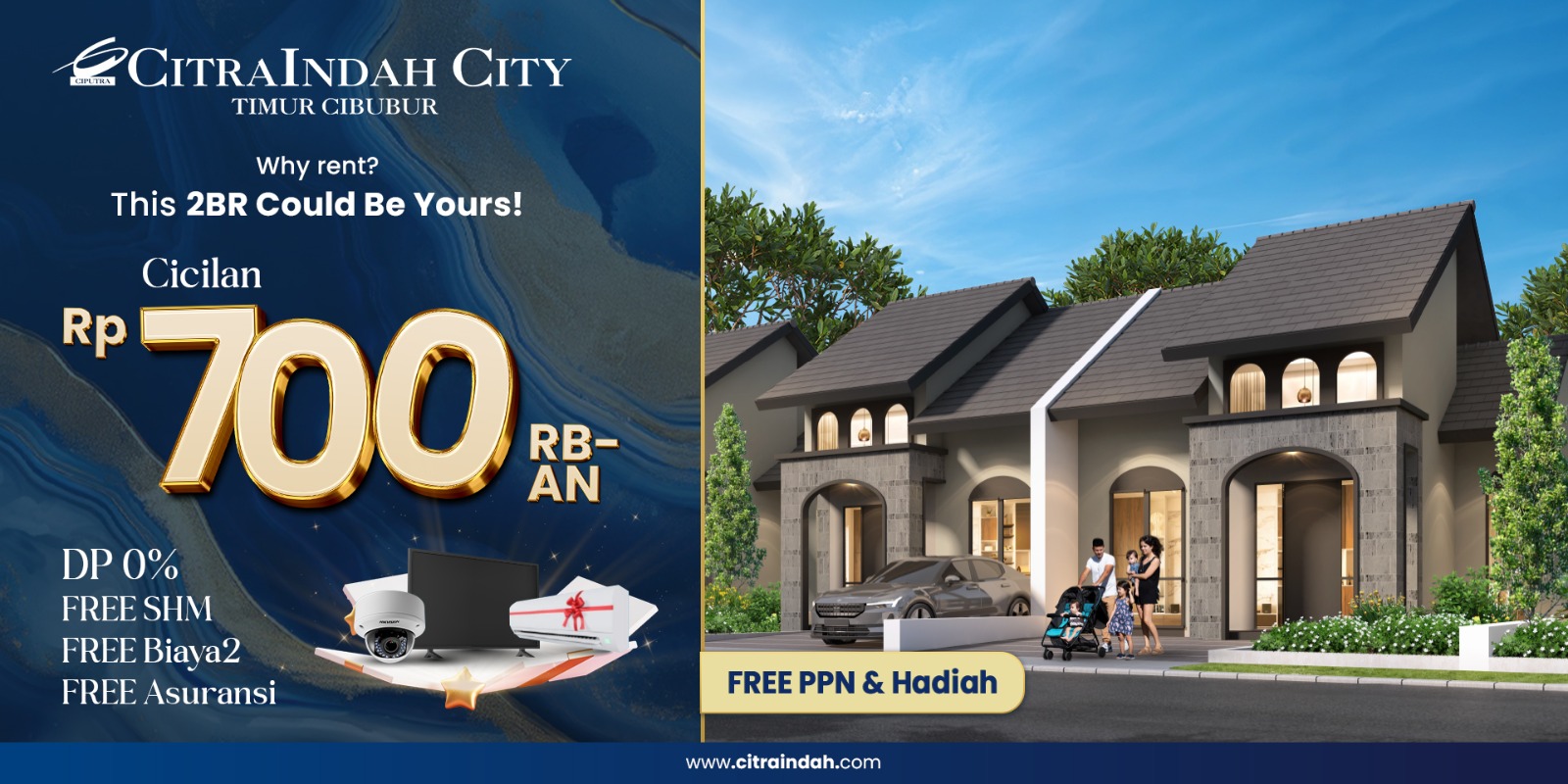 Promo Perumahan Cicilan 700 Juta