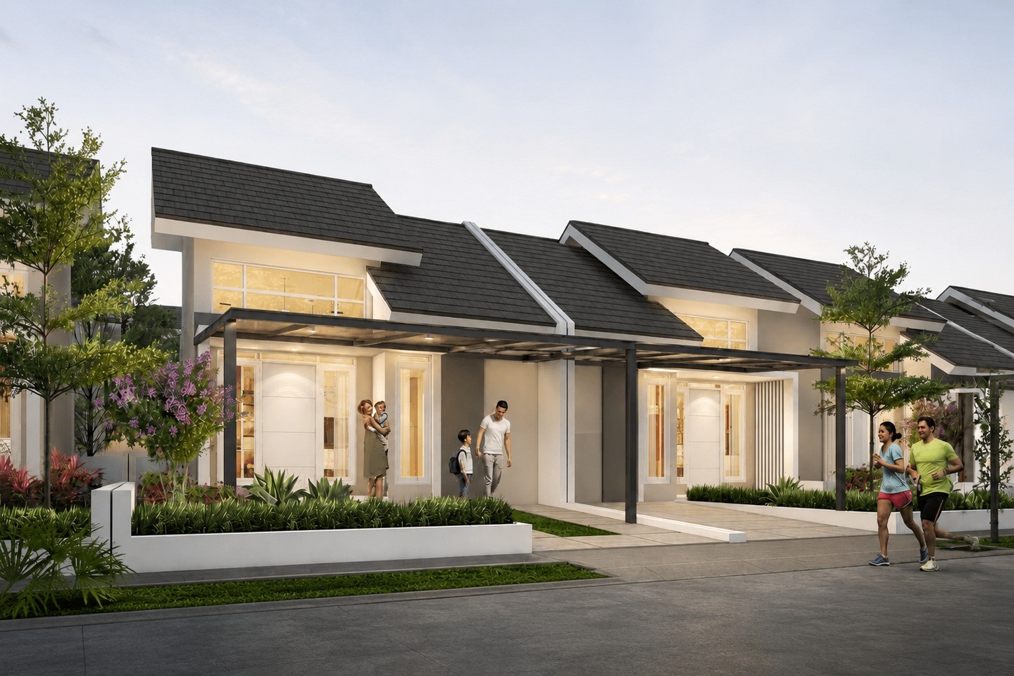 Rumah dengan Kanopi