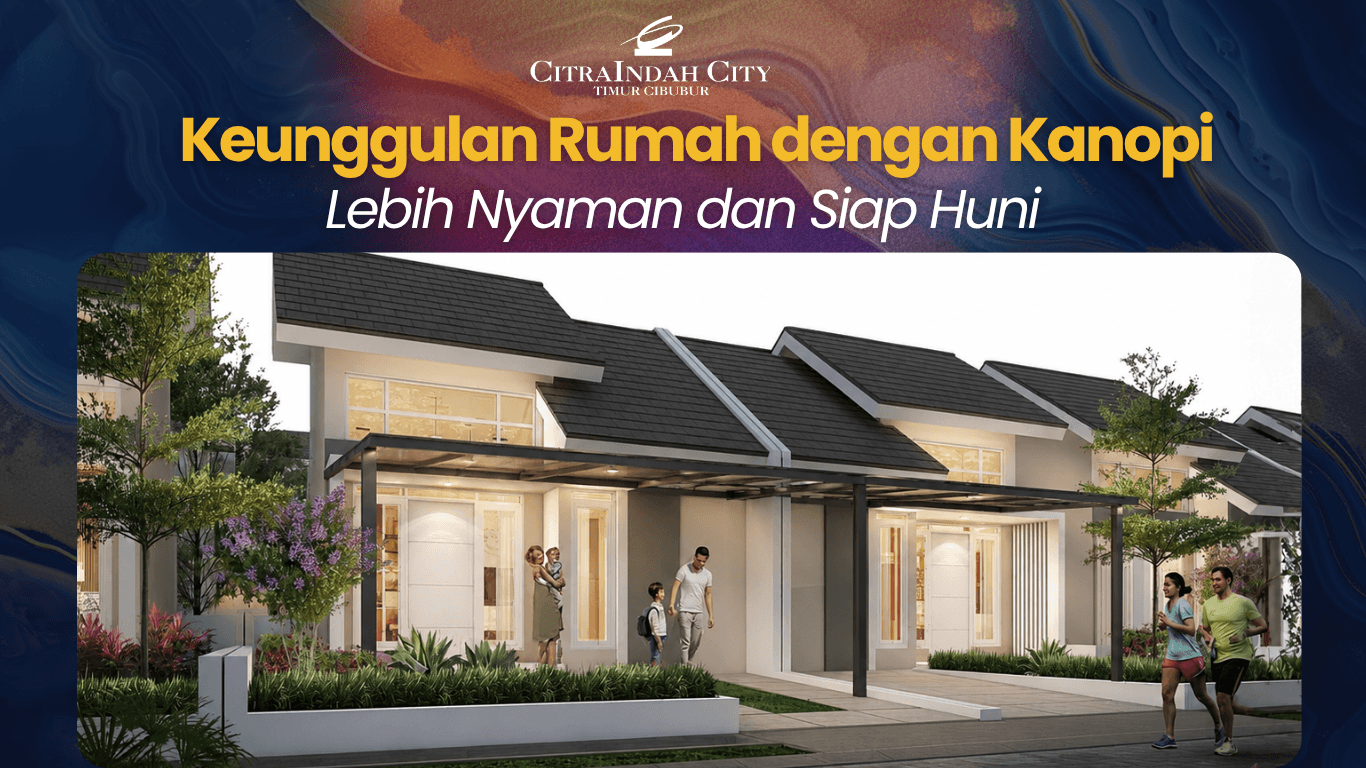 Rumah dengan Kanopi