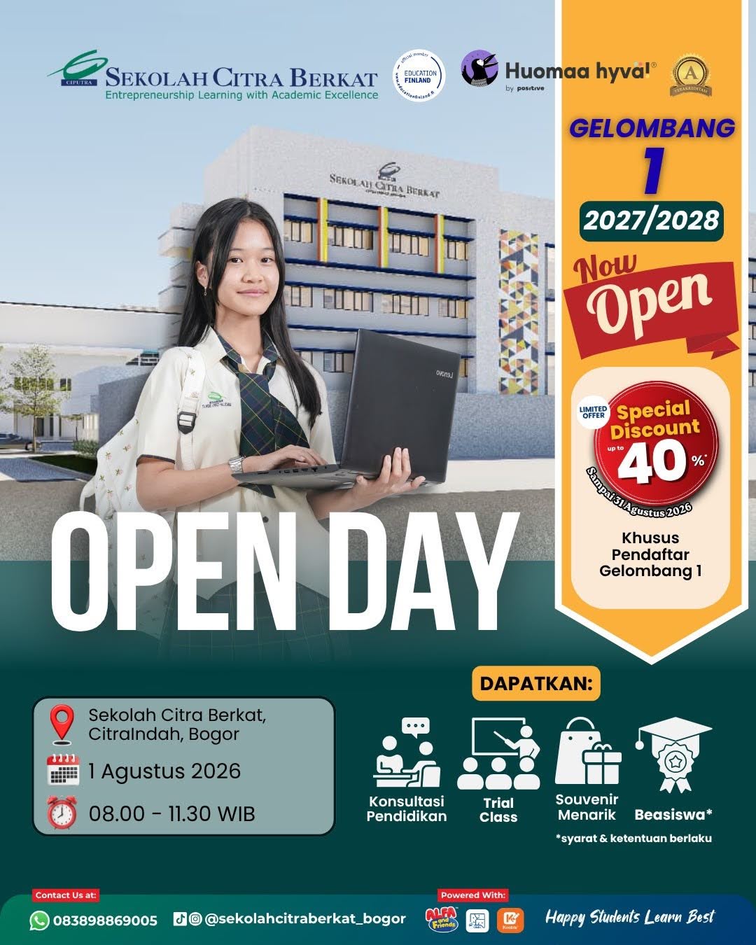 Sekolah Citra Berkat Open Day