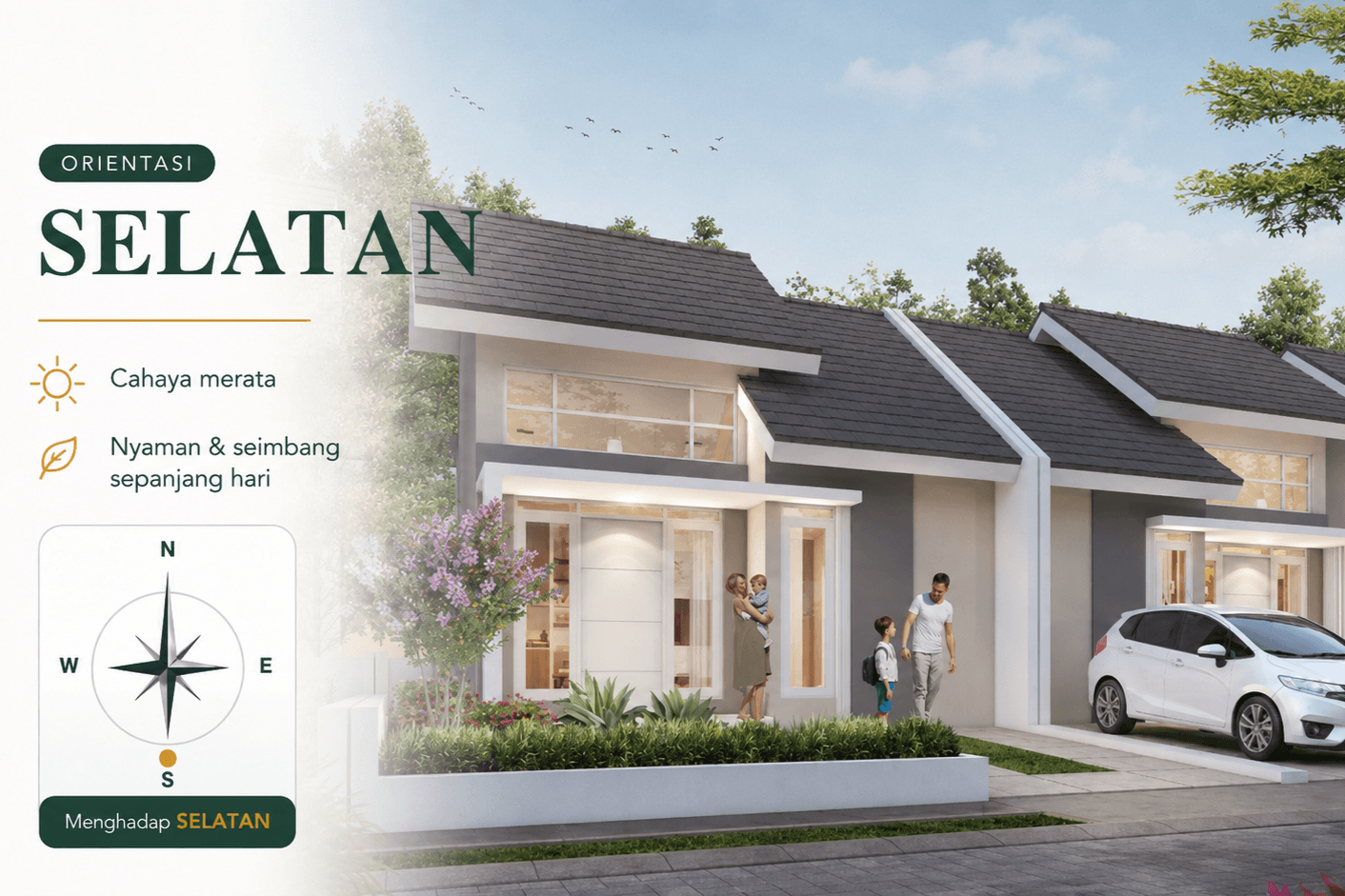 Rumah Menghadap Selatan