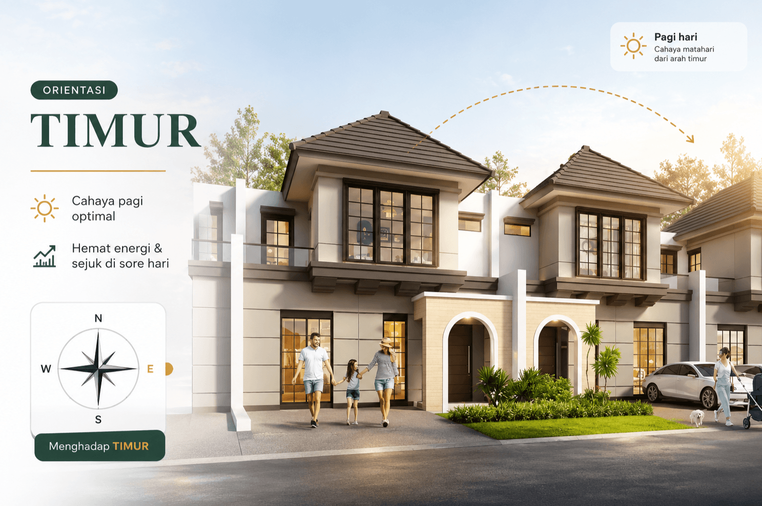 Rumah Menghadap Timur
