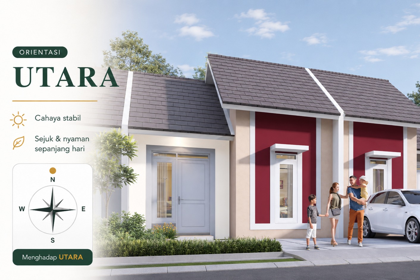 Rumah Menghadap Utara